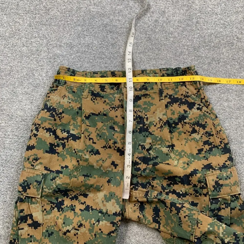 USMC Pants Mens S Small Camo Woodland MARPAT Combat Utility Uniform Button Fly